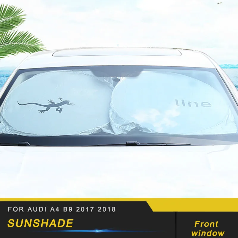 

For Audi a4 a5 s5 q5l q7 tt 2017 2018 2019 Car Sunshade front window cover trim accessories