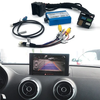 

Plug And Play Car Assistance Front / Rear View Camera Park Assist Multimedia Interface For Audi A6 C7 2015 Above May MIB2 System