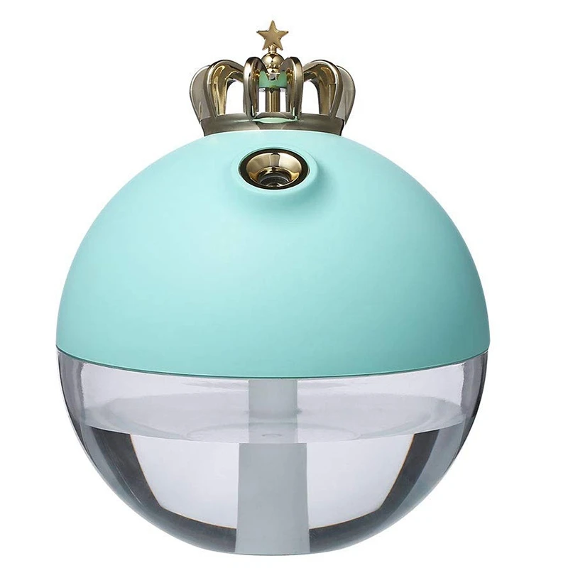 Top Deals Mini Size Cute USB Crown Humidifier Office Desk Humidifier for Bedroom Home Office Car USB Room Humidifier