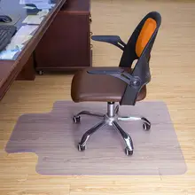 Pvc transparente à prova danti água esteira anti risco de madeira piso esteira proteção cadeira do computador tapetes protetores plástico tapete macio