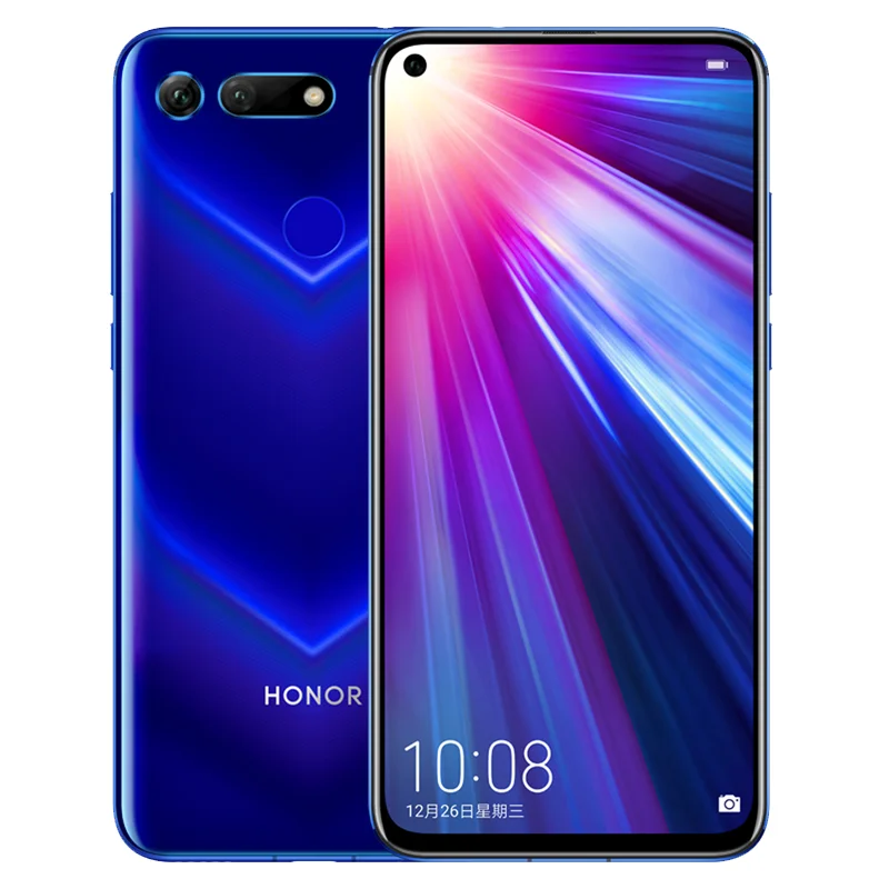 Honor View 20, Honor V20, мобильный телефон Kirin 980, Android 9,0, 6,4 дюймов, полный экран, 48.0мп, камера AI, 8 Гб ram, 256 ГБ rom, супер зарядное устройство