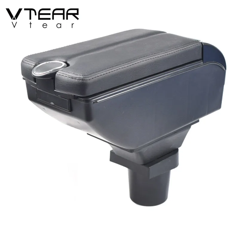 

Vtear Armrest Storage Interior Center Console Box Container Car-Styling Accessories Decoration Parts For Mitsubishi Colt 2007