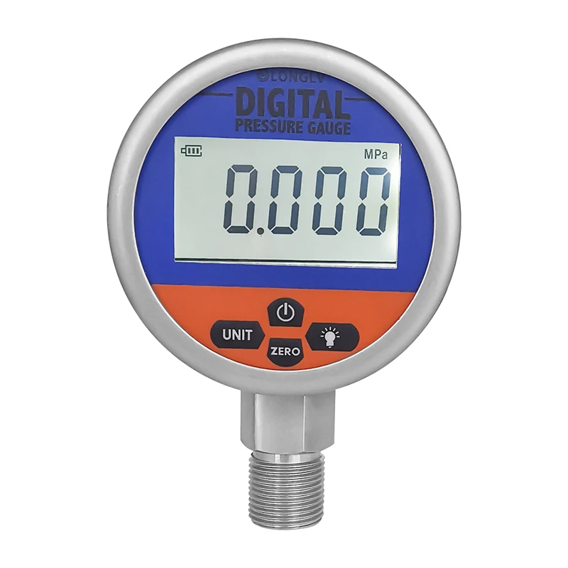 

LONGLV YL-808 intelligent digital pressure gauge hydraulic machine oil pressure water pressure