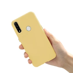 Soft Silicone TPU Shockproof Cute Candy Case - 6.5 Inch for Oppo A31 (Yellow)