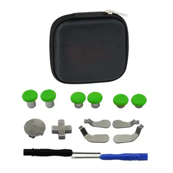 

Handle Button Replacement Kits Button + Long And Short Picks + Screwdriver 14 Piece Set (boxed) For XBOX One Elite