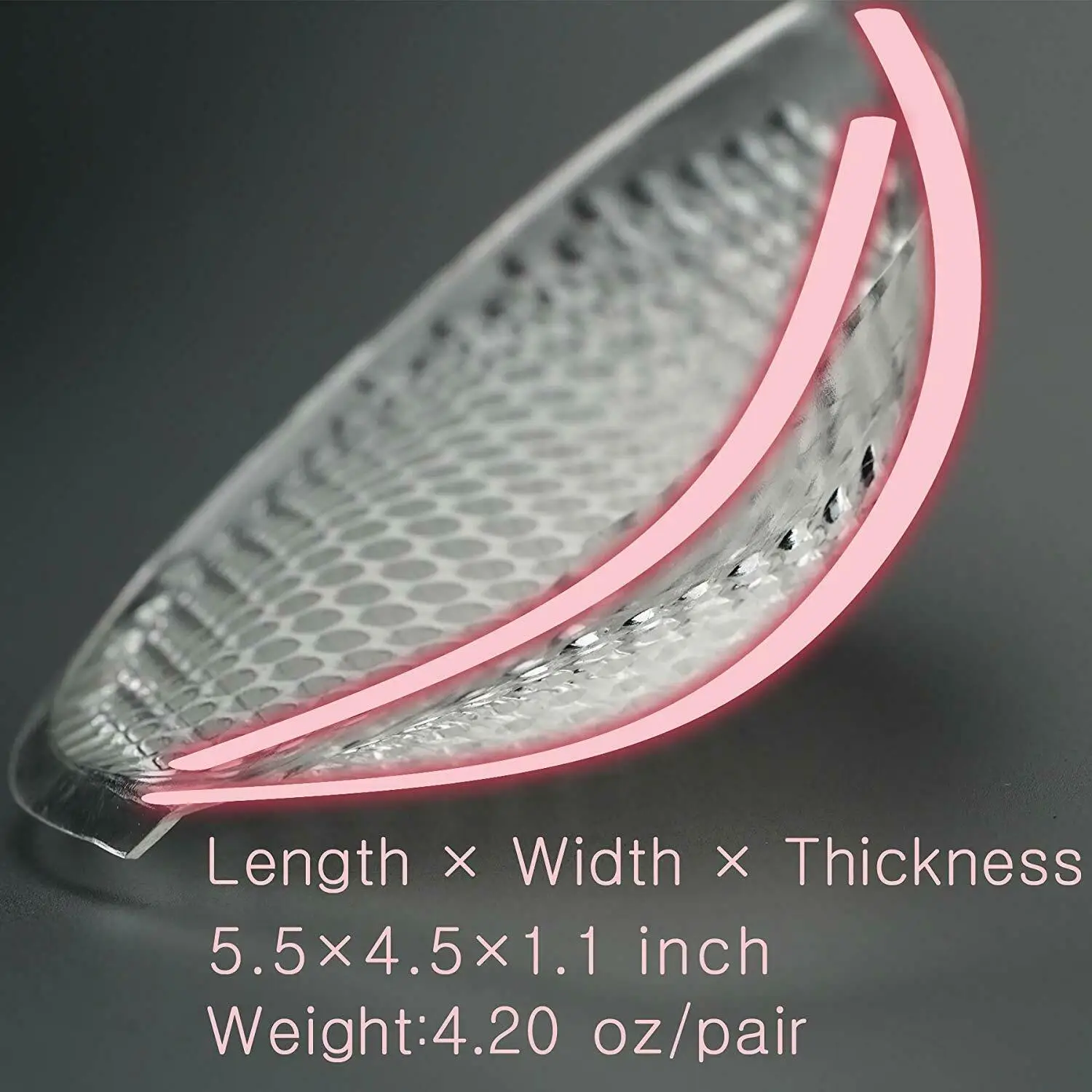 1 пара силиконовых вкладышей для бюстгальтера, накладки на соски ...