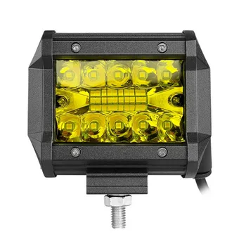 

Replacement Work lights Off-Road 2Pcs Spotlight Aluminum Alloy+PC Yellow