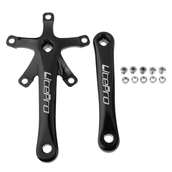 

Folding Bike Crankset Crank 170mm 130mmBCD & Bottom Bracket Chainring Bolts & Crank Screws - Cycling Components