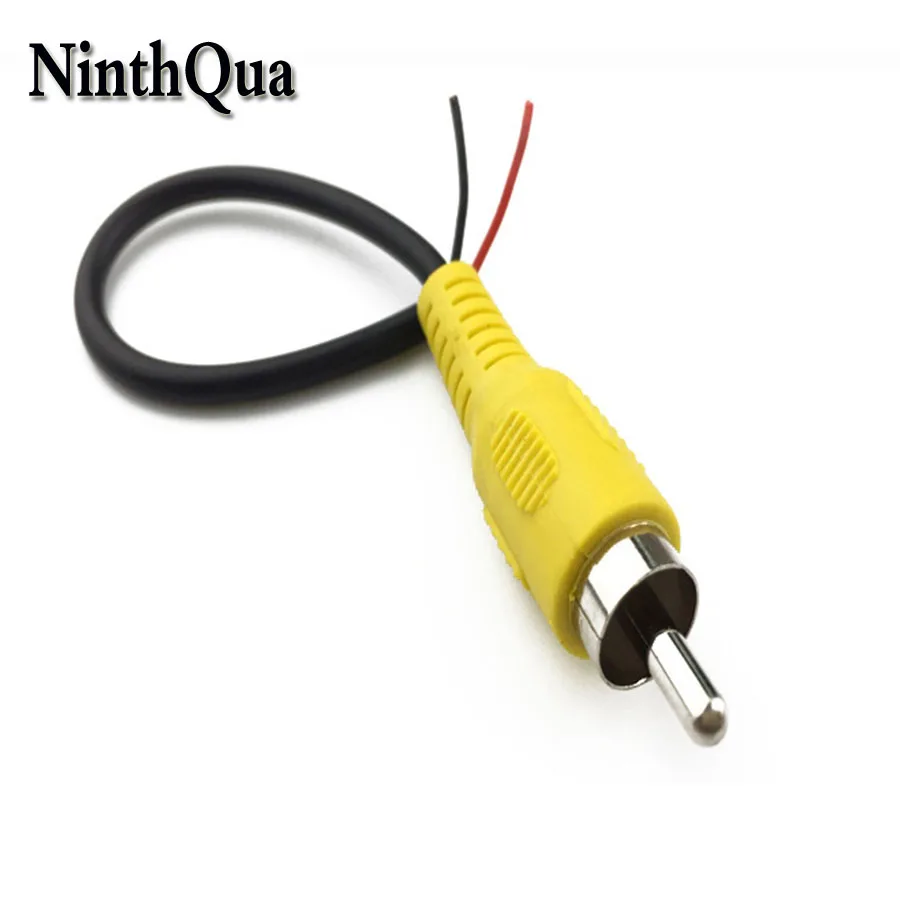 NinthQua 1 шт. 15 см штепсельная Вилка RCA Автомобильная навигационная линия AV видео