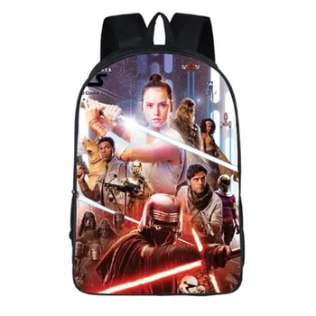 

16 inch New Style Star Wars Backpack For Kids Boys Girls School Bag For Children Cool Cartoon Mochilas
