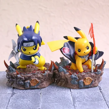 

Naruto Shippuden Uchiha Sasuke Hidan Statue PVC Figurine Figure Collectible Model Toy