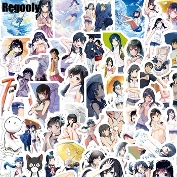 

50pcs Weathering with you Cartoon Waterproof Stickers Kids Toy Sticker For DIY Luggage Laptop Car Decor Funny Sticker decoration