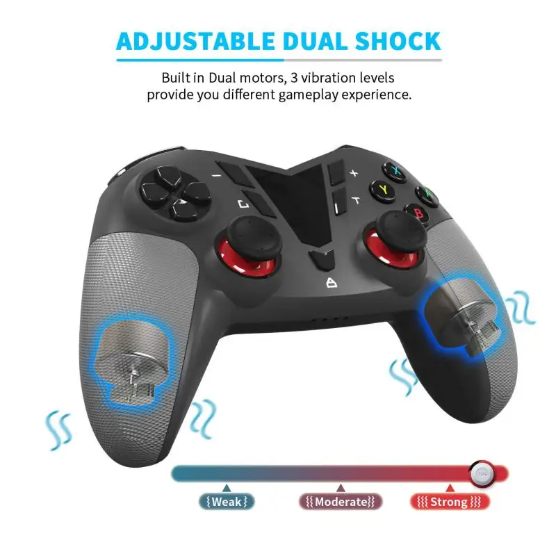 

For NS Switch Pro With NFC 6-axis Gyroscope Vibration Gamepad T Game Controller Bluetooth Gamepads