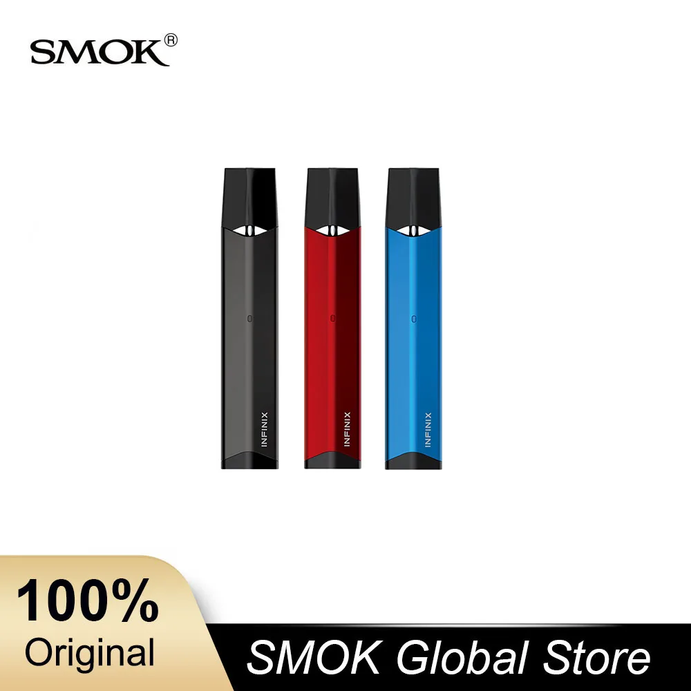 

Original SMOK Infinix Pod Built-in 250mAh Battery 2ml Capacity E-cigarettes Vape Pen Kit VS SMOK Nord NOVO NOVO V2 Mico