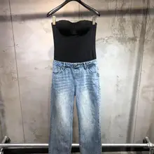 Новинка, женские джинсы, женские повседневные модные джинсовые брюки, ddxgz2v 11,25