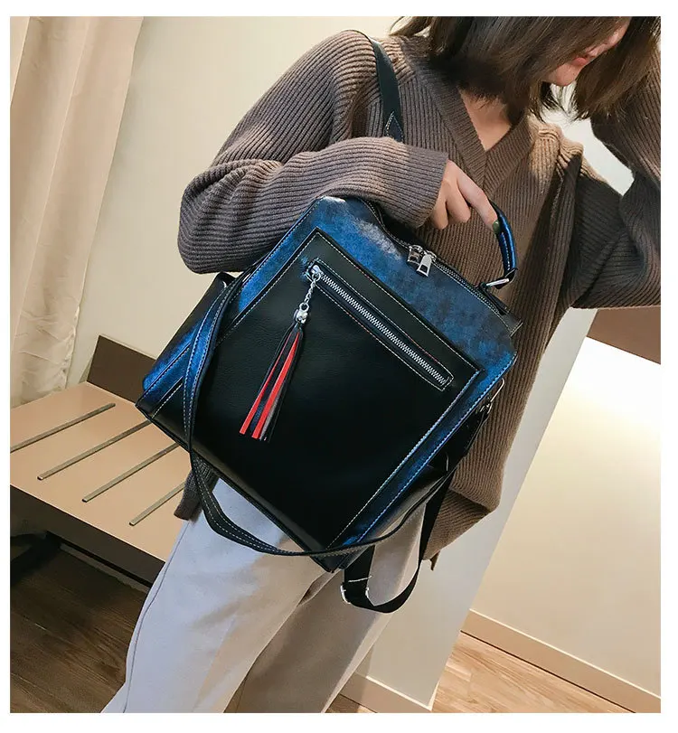 Zhenli2019 стиль колледж Стиль PU сумка мини Lazada поставка товаров женский рюкзак оптом