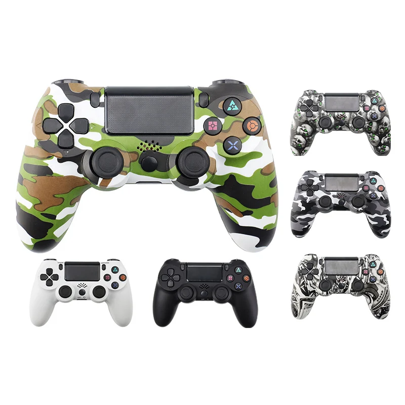 Data Frog Mando Inalambrico Para Ps4 Con Cable Vibracion Doble Bluetooth Para Playstation 4 Mandos Para Videojuegos Aliexpress