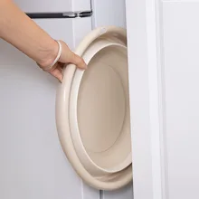 Термоусадочная раковина, портативная складная силиконовая насадка для лица, для путешествий, большая, компрессионная, для дома, студенческого общежития, пластиковая, для мытья ног, для белья