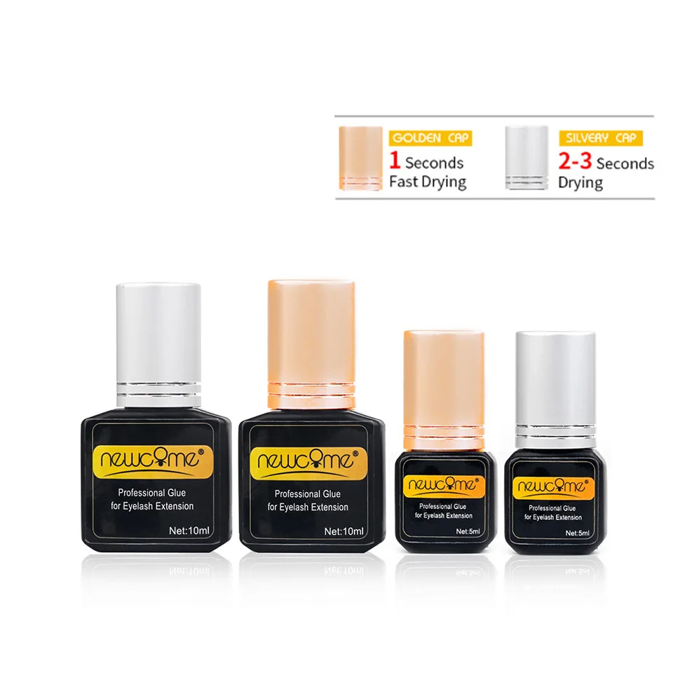 

Eyelash Extension Glue 1-2s Fast Drying Black Adhesive MSDS Glue Professional Glue for Lash Extension