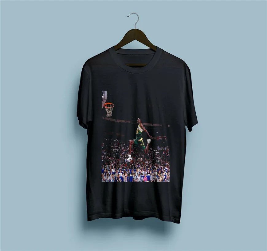 Shawn Kemp футболка Размер S-2Xl свободный стиль крутой модный дизайн | Мужская одежда