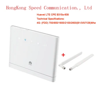 Odblokowane routery bezprzewodowe Huawei 4G B315 B315s-608 + antena 4G CPE routery WiFi Hotspot Router z gniazdem karty Sim PK B310 tanie i dobre opinie CN (pochodzenie) IEEE 802 11b g n a 2 4g 150mbs 4G 3G 5dBi