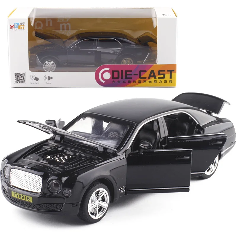 

Ty models Six Can Open Lengthen Gold Car Model Sports Car Sound And Light Warrior CHILDREN'S Toy Car 8916 Boxed