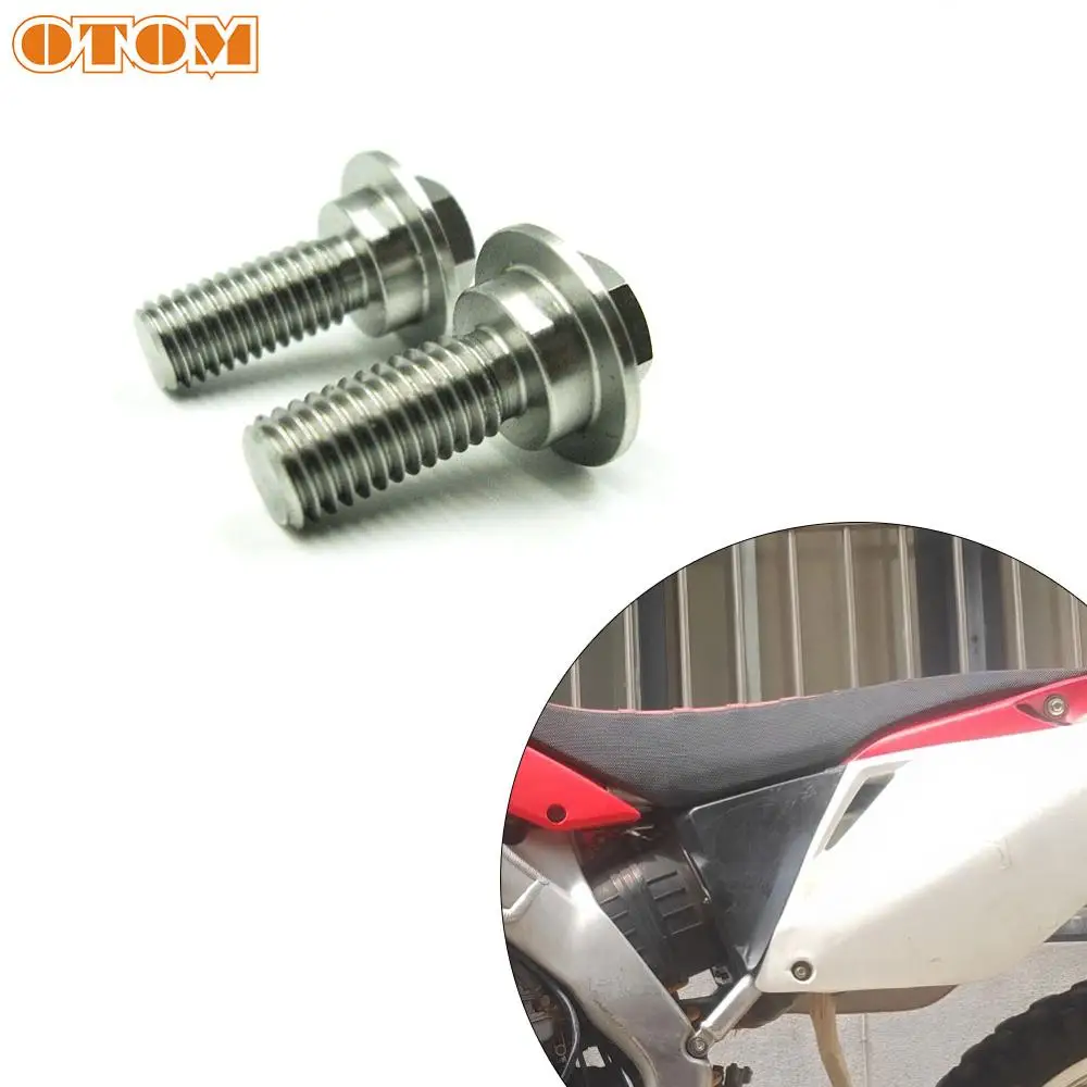 OTOM M8 Motocycle Tool Free Seat Bolt Bicycle Stainless Steel Bolts Nuts Screws Mount Rear Seat