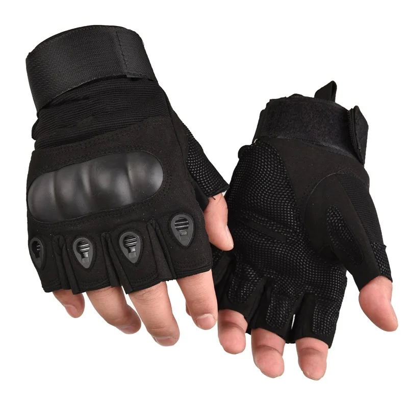 XL WinPower Motorcycle Gloves Fingerless Outdoor Camping Hiking Glove for Women Men 