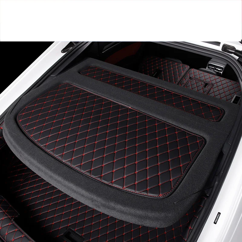 Lsrtw2017 волоконно-кожаный коврик для багажника автомобиля, занавес для volkswagen arteon - Название цвета: type 2