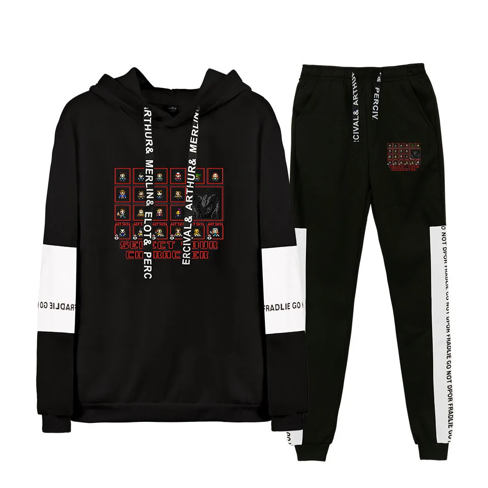 

Hot Sales 2019 New Style Stranger Things Strange Story Men And Women Sports Joint Hoodie Suit