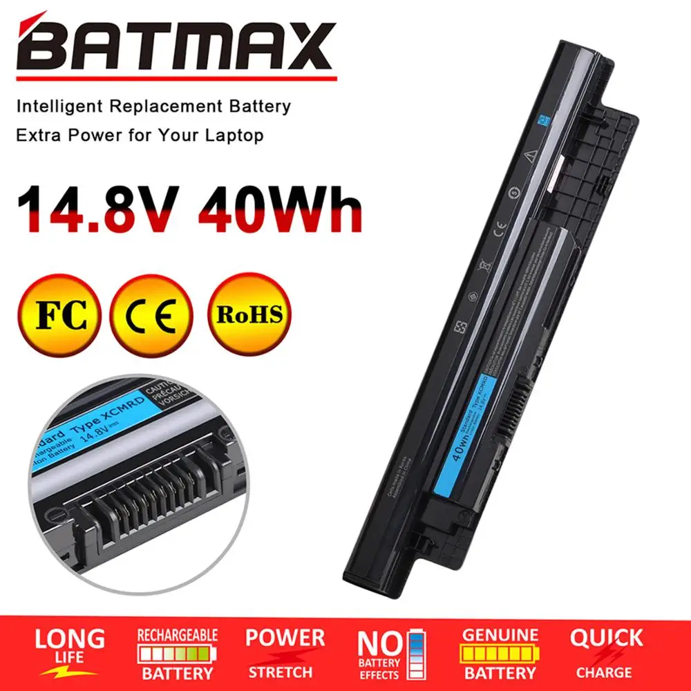 Аккумулятор Batmax MR90Y для ноутбука Dell Inspiron 14R 5421 14 3421 17R 5721 17 3721 15R 5521 15 3521 VR7HM W6XNM X29KD VOSTRO