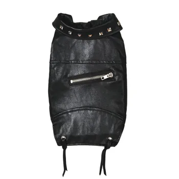 

Waterproof Leather Dog Jacket Warm Winter Dog Clothes French Bulldog Coat Pet Clothing for Small Medium Dogs