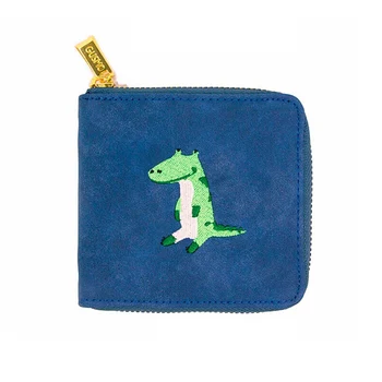 

Women's New Leather PU Short Wallet Original Animal Print Zip Coin Purse Suitable For Teenage Girls Bolsa Feminina