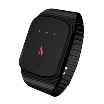 

WHR-360 Portable USB Rechargeable Kids Adult Heating Thermal Wristband Smart Bracelet Winter Hand Warmer Temperature Control TPE
