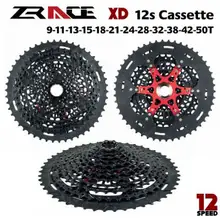 Zracing 12s XD кассета 12 скоростей MTB велосипед freewheel 9-50 T-черный, совместимый SRAM XD freehub, XX1 X01 GX NX Eagle 535g k7