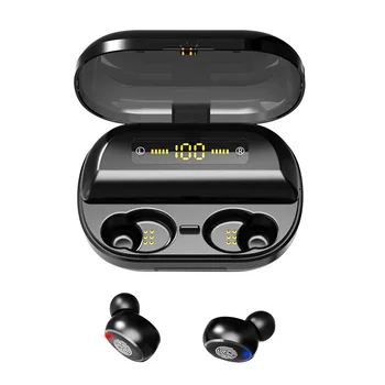 

Bluetooth5.0 Stereo Earphone Wireless Earphones Waterproof In-ear Sport Headset 4000mAh Charging Box Power Bank