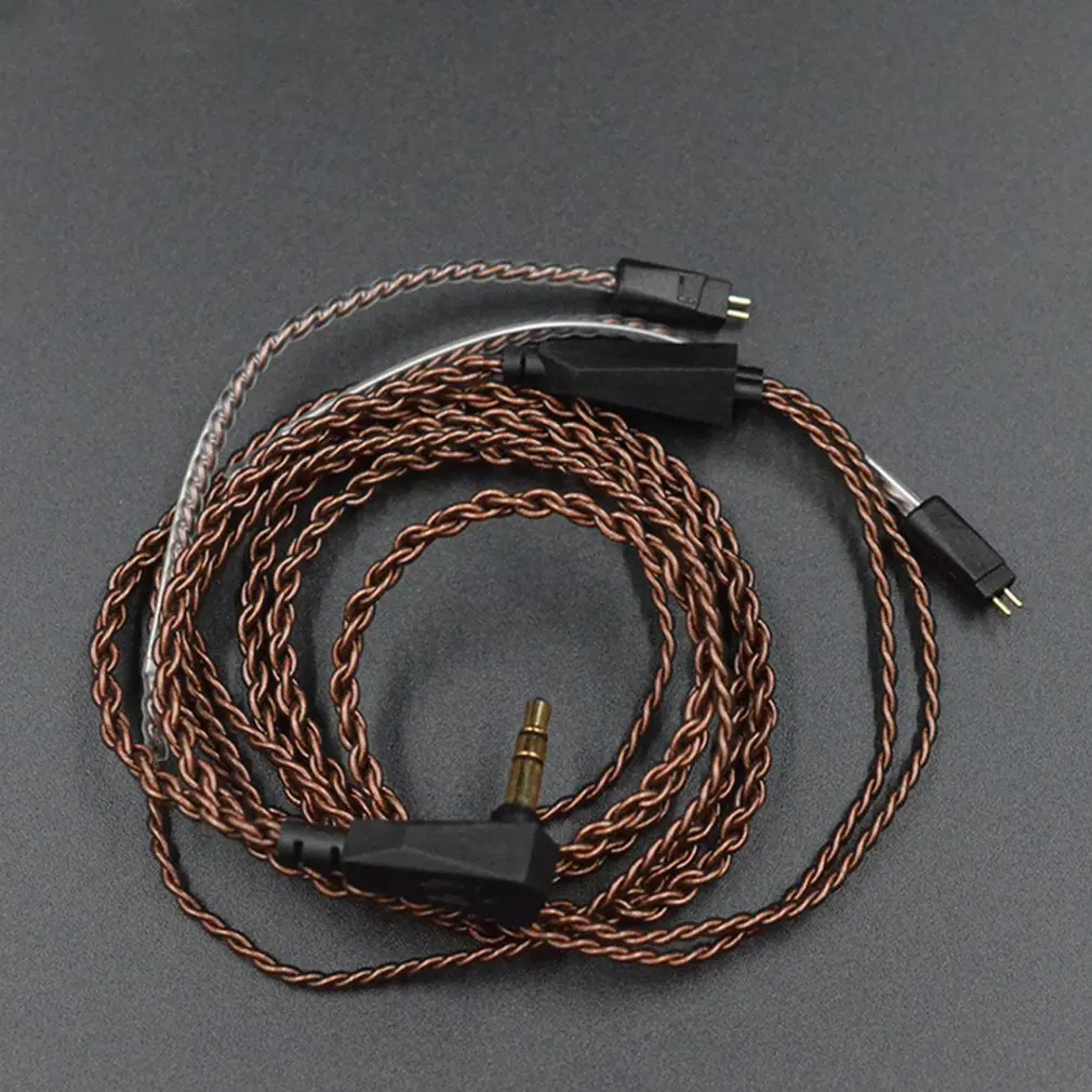 Earphone Wire High-Purity Oxygen-Free Copper Twisted Upgrade Cable 2 Pin Cable For KZ ZS10/ZST/ES3/ES4/ ZS6/ZSA/ED16