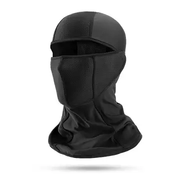 

Black Fashion Face Cover Ice Silk Elastic Sunshade Windproof Anti UV Breathable Dustproof Bandana Outdoor Fishing Hiking Cycling