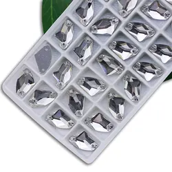 Exquisite Rhinestone Crystal Stones for DIY Fashion Creations (Crystal)