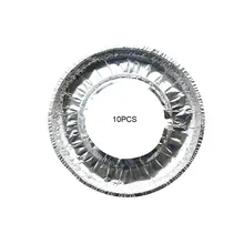 10 шт. газовая плита алюминиевая фольга высокотемпературная газовая горелка Оловянная Фольга Для Очистки Масла Кухонные Принадлежности