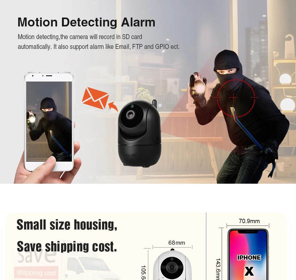 HD 4MP Cloud Wifi Camera Video Surveillance Night Vision Smart Monitoring System Security Camera