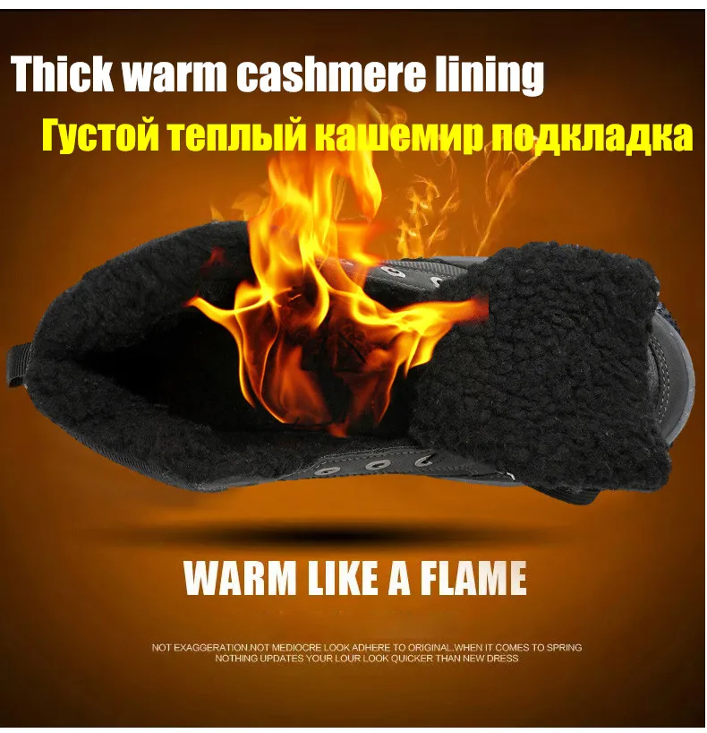 ZUNYU/Новая модная мужская зимняя обувь мужские зимние ботинки зимние кроссовки кашемировые теплые мужские зимние ботильоны размер 39-46
