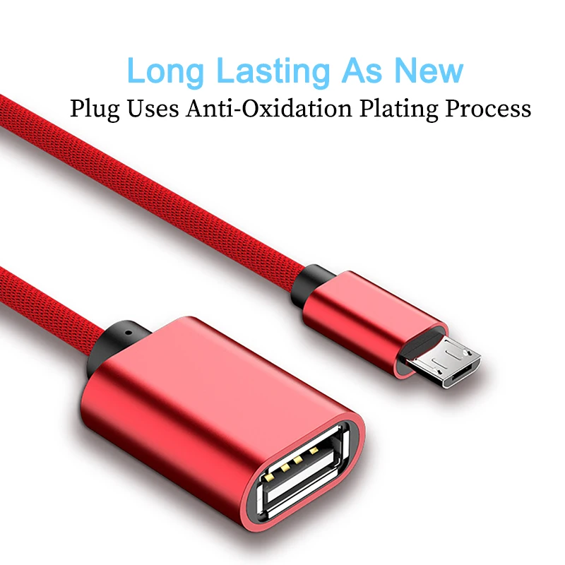 Shellnail Micro USB OTG кабель адаптер для Xiaomi Redmi Note Micro USB разъем для samsung S6 планшет Android USB 2,0 OTG адаптер