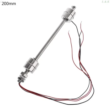 

Stainless Steel Float Switch Tank Liquid Water Level Sensor Double Ball Float Switch Tank Pool Flow Sensors