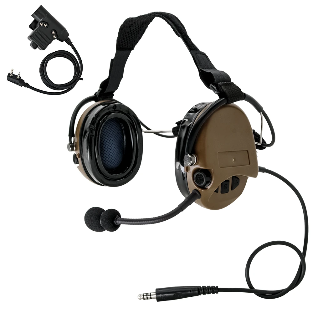 Auriculares tácticos TCI Liberator II, protección auditiva para disparar, TCI SORDIN, reducción ruido, Airsoft, caza|Protectores de oído| -