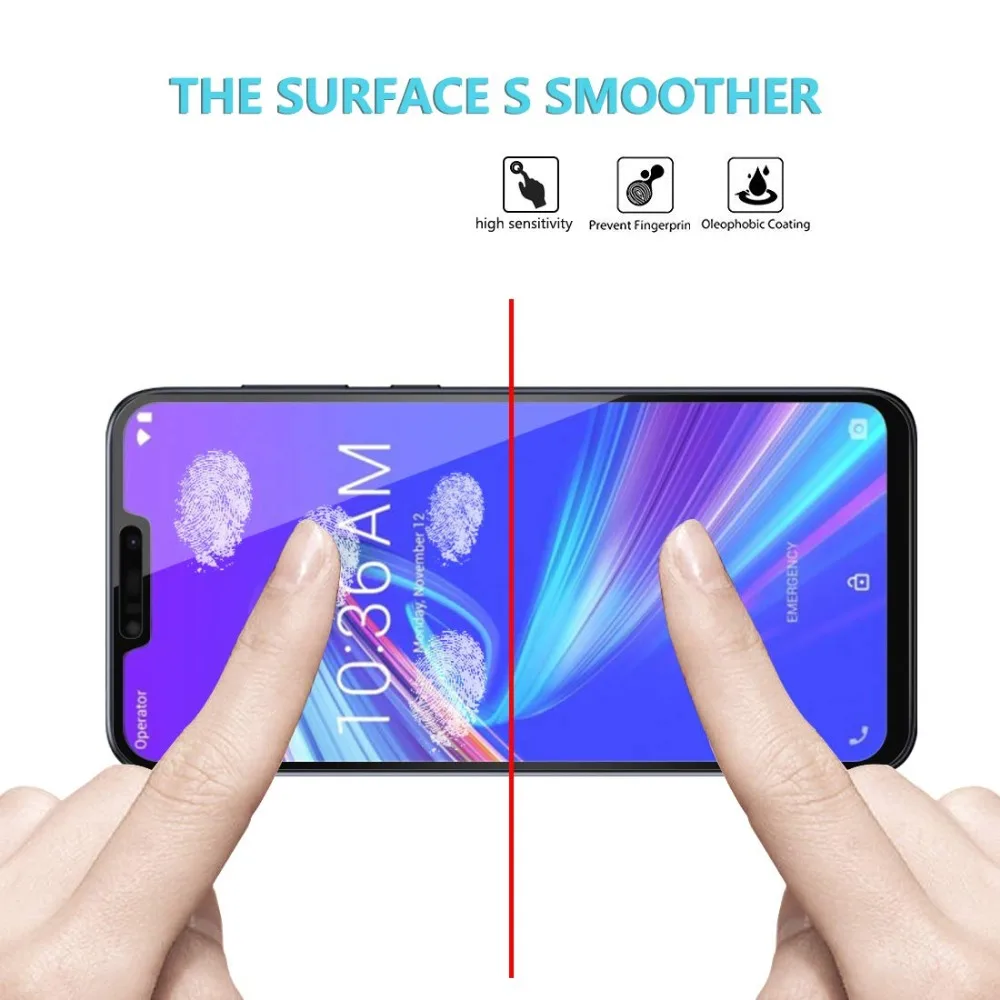 9H полный чехол из закаленного стекла для Asus Zenfone 4 Max ZC554KL ZE554KL Защита экрана ZenFone
