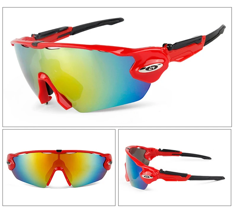 Велосипедные очки, поляризационные, спортивные, УФ, 400, велосипедные очки для мужчин и женщин, велосипедные солнцезащитные очки, 5 линз, MTB, велосипедные очки, велосипедные очки