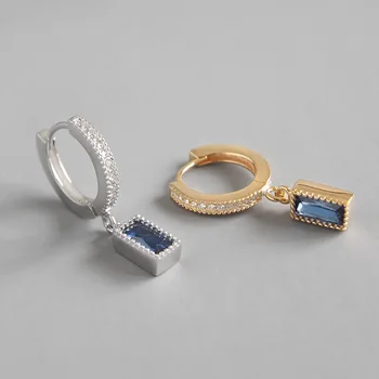 

Korean Light Luxury Drop Earring 925 Sterling Silver Earrings For Women Zircon Gold Earing Fine Jewelry Brincos Aretes De Mujer