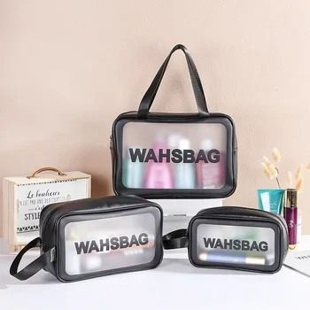 

Portable Make Up Wash Toiletry Bags Travel Makeup Bag Women Men Small Large Waterproof Toiletries Cosmetic Bag Organizer Case