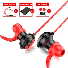 Earphones In-ear Stereo 3.5mm Plug Portable for Gaming Mobile Phone Tablet Laptop FKU66